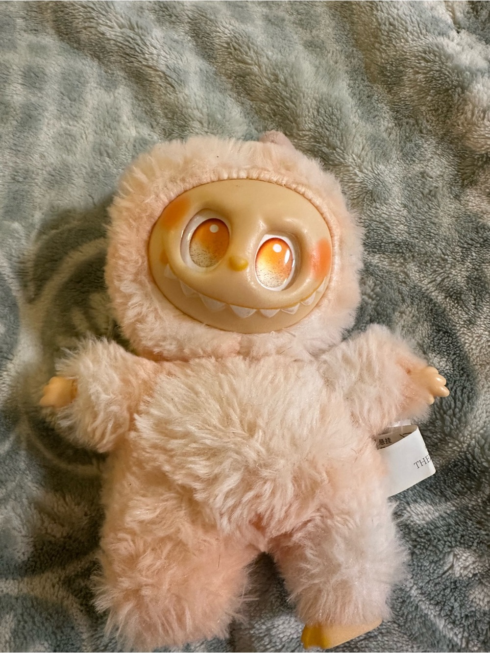 Pop Mart Labubu Soymilk Plush Kids Toy - Soft Fuzzy Monster Doll